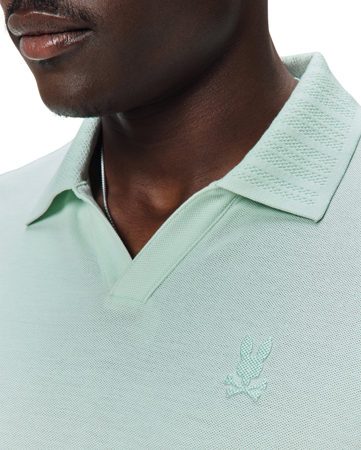 POLO M/C PSYCHO BUNNY PARA HOMBRE COLOR VERDE MT0100180320