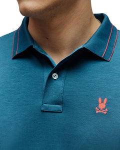 PSYCHO BUNNY POLO PERFORMANCE REX PARA CABALLERO HOMBRE AZUL MT0100138406