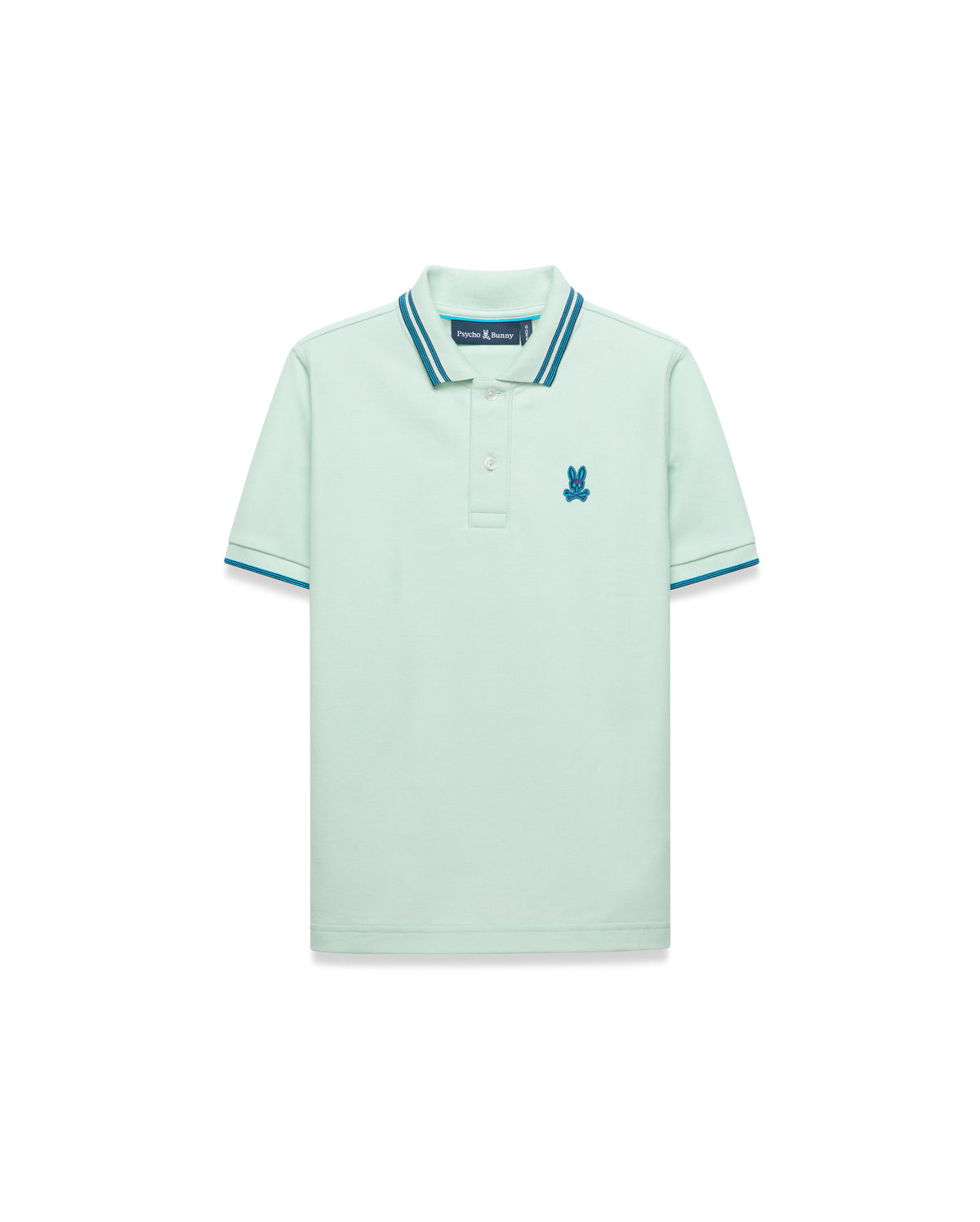 POLO M/C PSYCHO BUNNY PARA NIÑO COLOR VERDE KT0100096320