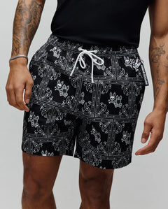 T-SWIM PSYCHO BUNNY PARA HOMBRE COLOR NEGRO MB1000053001