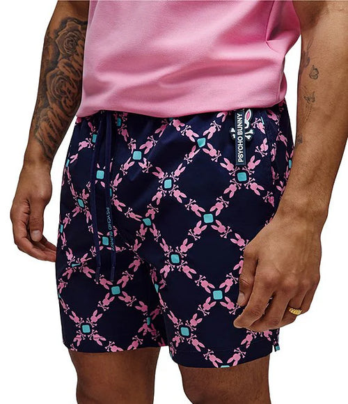 T-SWIM PSYCHO BUNNY PARA HOMBRE COLOR AZUL MB1000055402