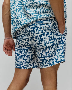 PSYCHO BUNNY VESTIDO DE BAÑO AOB JOSH PARA CABALLERO HOMBRE AZUL MB1000047406