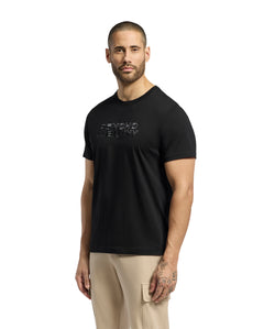 PSYCHO BUNNY CAMISETA HOMBRE CUELLO REDONDO NEGRO