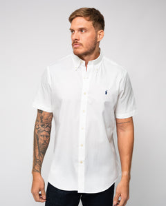 RALPH LAUREN CAMISA MANGA CORTA HOMBRE BLANCO