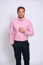 RALPH LAUREN CAMISA MANGA LARGA HOMBRE MARRON