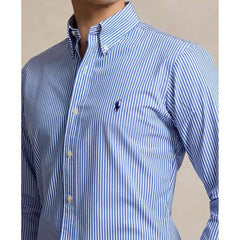RALPH LAUREN CAMISA MANGA LARGA HOMBRE AZUL