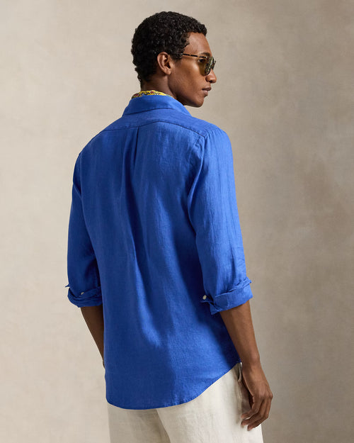 RALPH LAUREN HOMBRE CAMISA M/L AZUL
