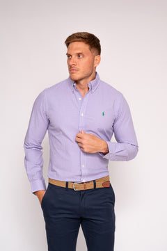 RALPH LAUREN CAMISA MANGA LARGA HOMBRE BLANCO