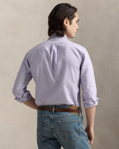 RALPH LAUREN HOMBRE CAMISA M/L MORADO