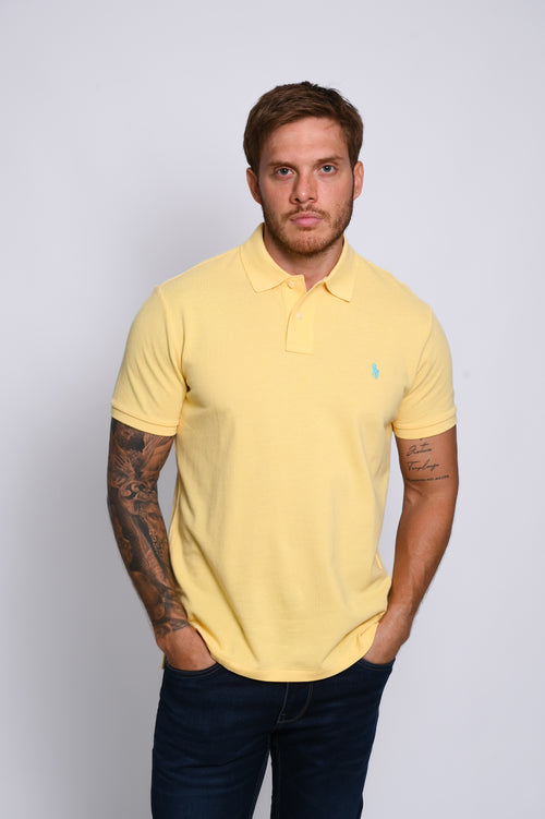RALPH LAUREN CAMISETAS TIPO POLO HOMBRE AMARILLO