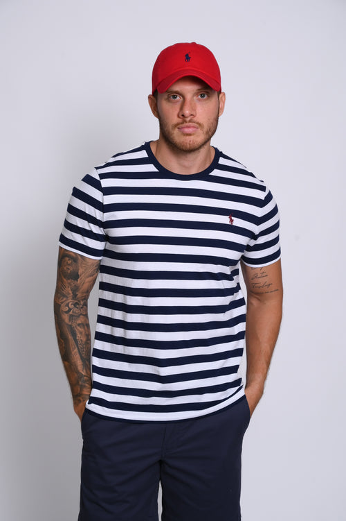 RALPH LAUREN CAMISETA HOMBRE BLANCO