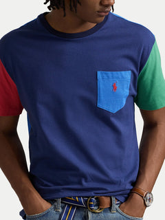 ralph lauren camisetas cuello redondo hombre azul