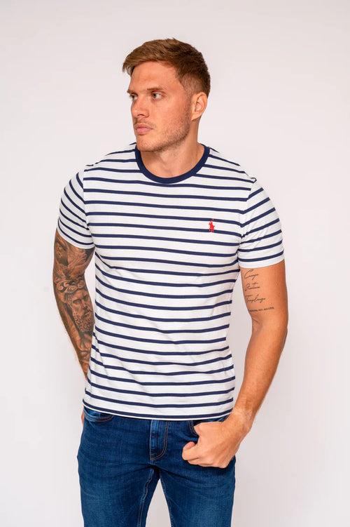 ralph lauren camisetas cuello redondo hombre blanco