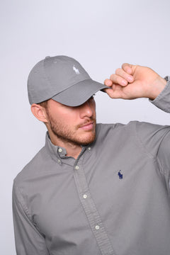 RALPH LAUREN GORRAS HOMBRE GRIS