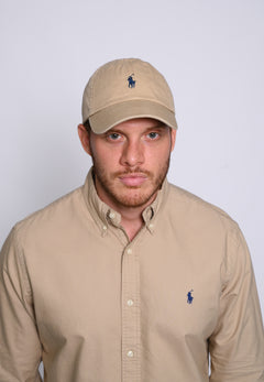 RALPH LAUREN GORRA HOMBRE CAFE