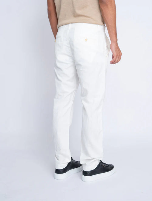 ralph lauren pantalon largo hombre blanco