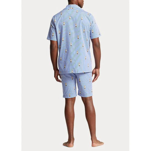 ralph lauren pijama hombre azul