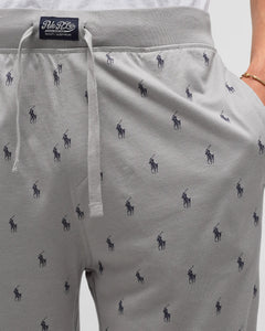ralph lauren pijama hombre gris