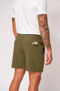 ralph lauren vestido de baño hombre verde