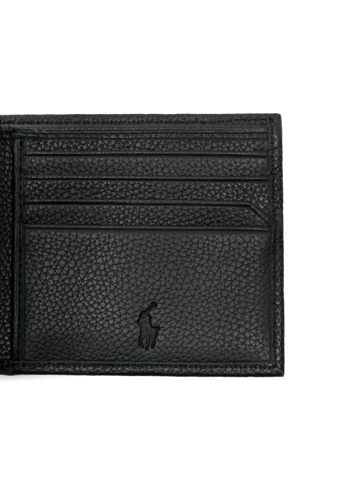 Billetera Billfold-Wallet-Medium Ralph Lauren Para Hombre De Color Negro