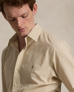 CAMISA MANGA LARGA RALPH LAUREN PARA CABALLERO SPORT BEIGE REF 710929347501
