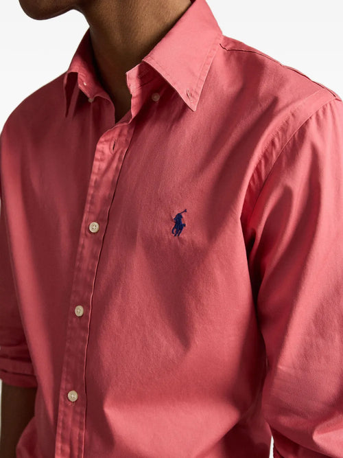 CAMISA MANGA LARGA RALPH LAUREN PARA CABALLERO SPORT ROJO REF 710B20512007