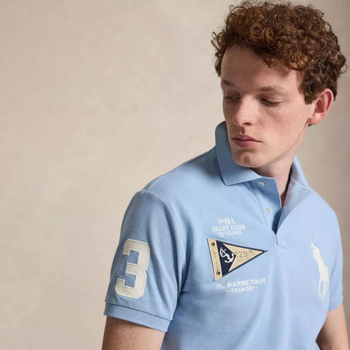 CAMISA TIPO POLO RALPH LAUREN PARA CABALLERO AZUL REF 710B21921002