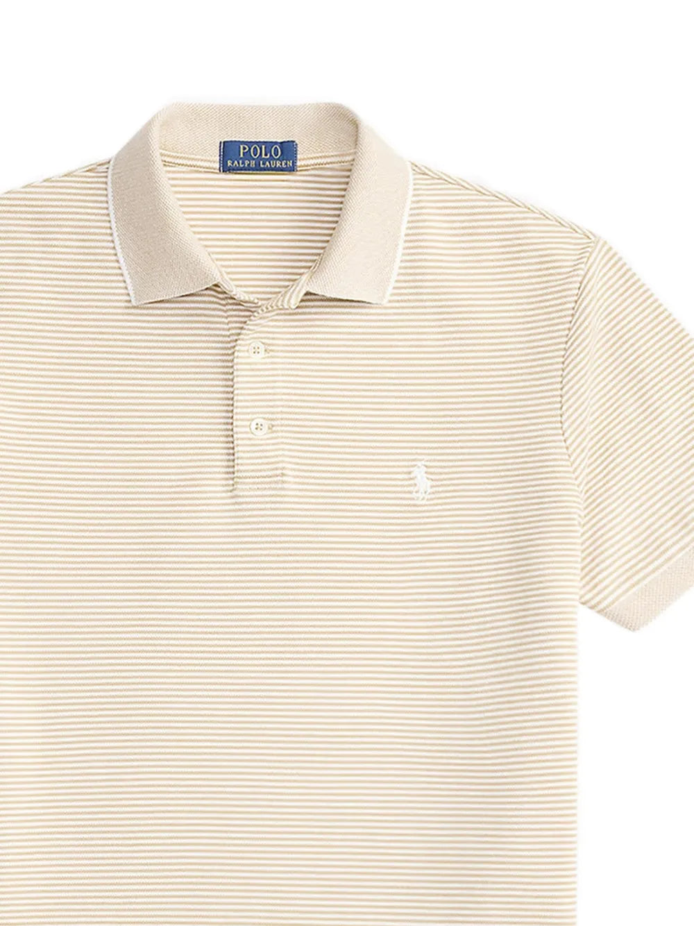 Camisa Tipo Polo Knit-Polo Ralph Lauren Para Hombre De Color Beige
