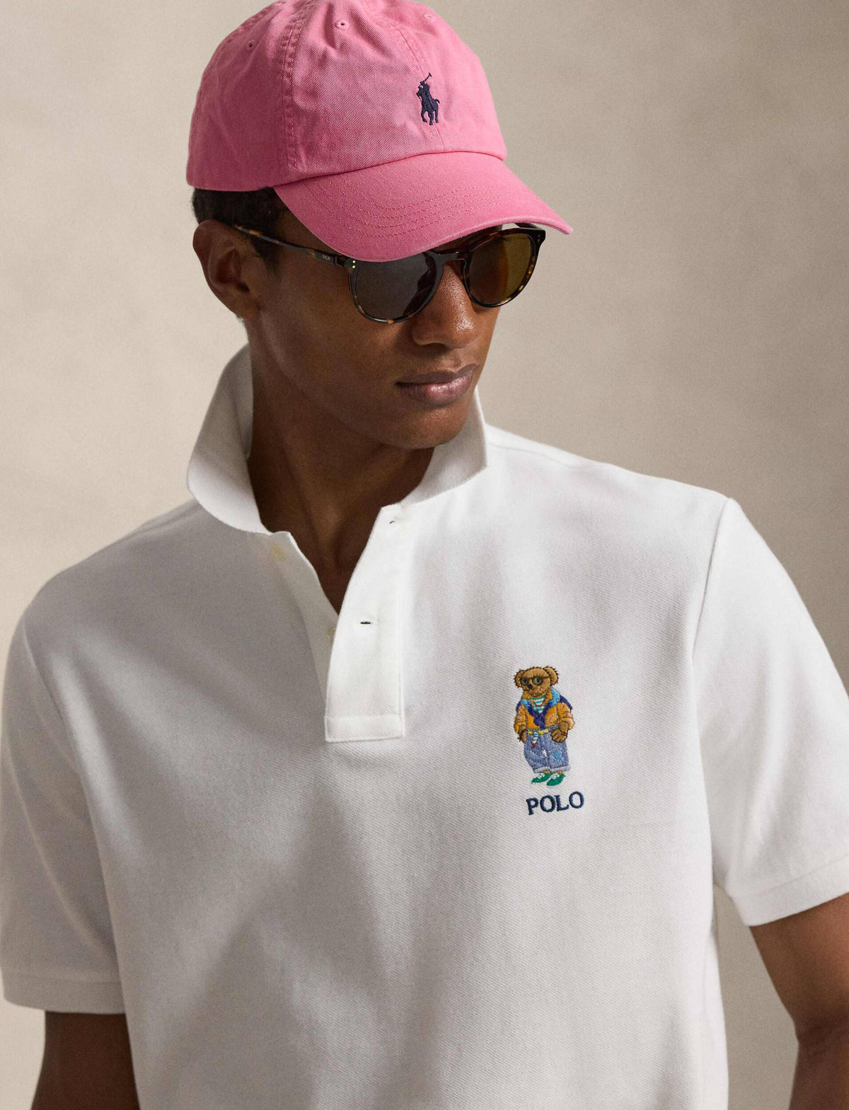 Camisa Tipo Polo Knit-Polo Ralph Lauren Para Hombre De Color Blanco
