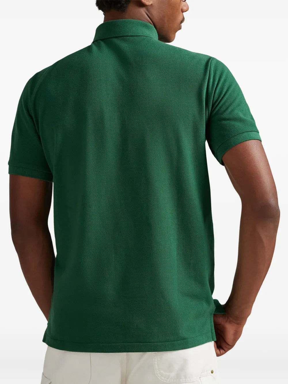 Camisa Tipo Polo Knit-Polo Ralph Lauren Para Hombre De Color Verde