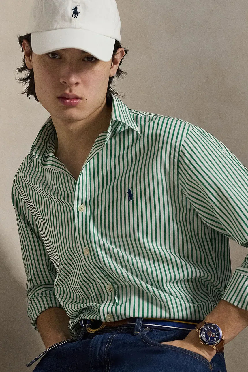 Camisa Woven-Sport Shirt-Shirt Ralph Lauren Para Hombre De Color Blanco