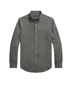 Camisa Cubdppcs-Long Sleeve-Sport Shirt Ralph Lauren Para Hombre De Color Gris