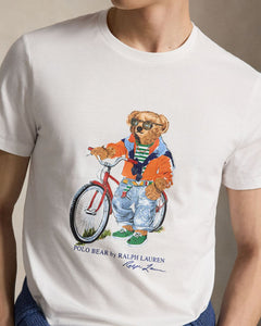 Camiseta Knit-T-Shirt Ralph Lauren Para Hombre De Color Blanco