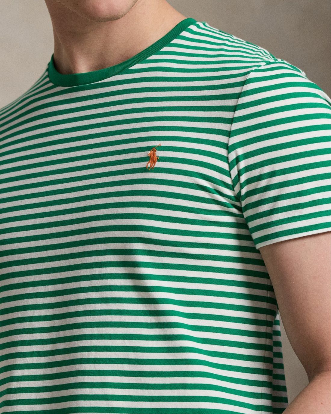 Camiseta Ssydcnm18-Short Sleeve-T-Shirt Ralph Lauren Para Hombre De Color Verde