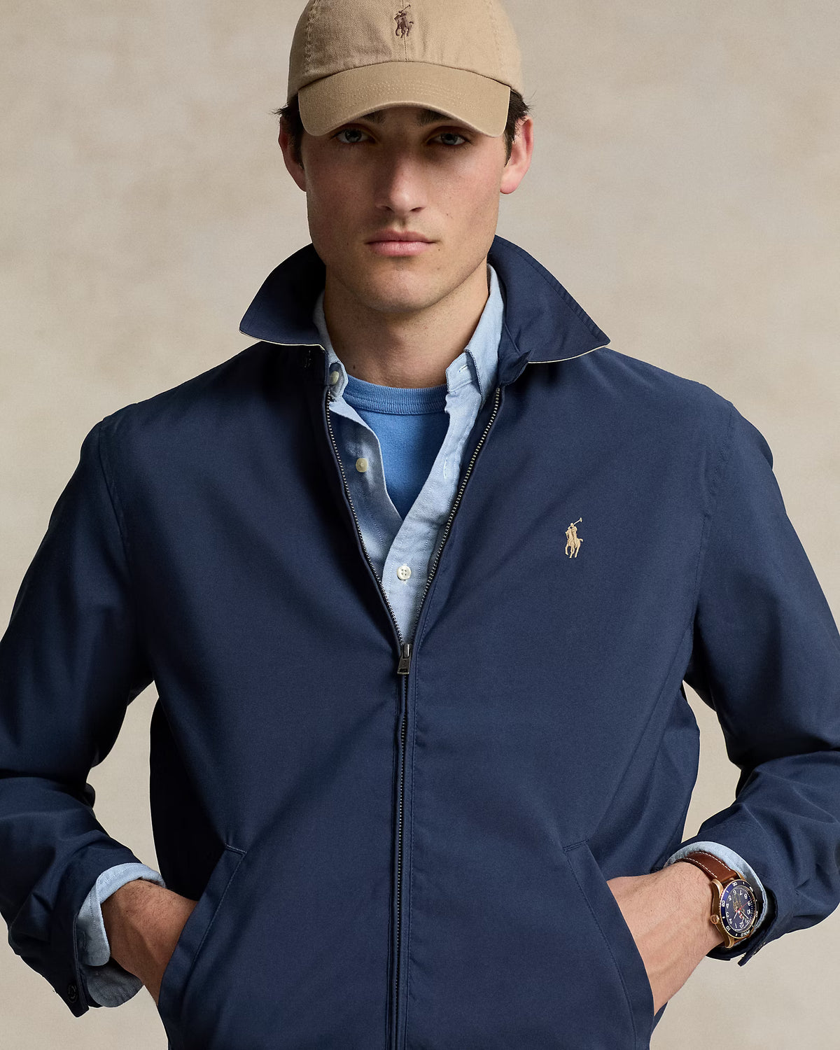 CHAQUETA RALPH LAUREN HOMBRE REFINED NAVY 710548506001