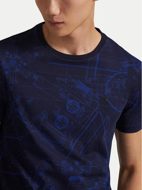 T-SHIRT RALPH LAUREN HOMBRE SCHEMATIC CAMO 710P04019001
