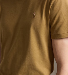 CAMISETA RALPH LAUREN PARA CABALLERO MANGA CORTA CAFE REF 710740727509