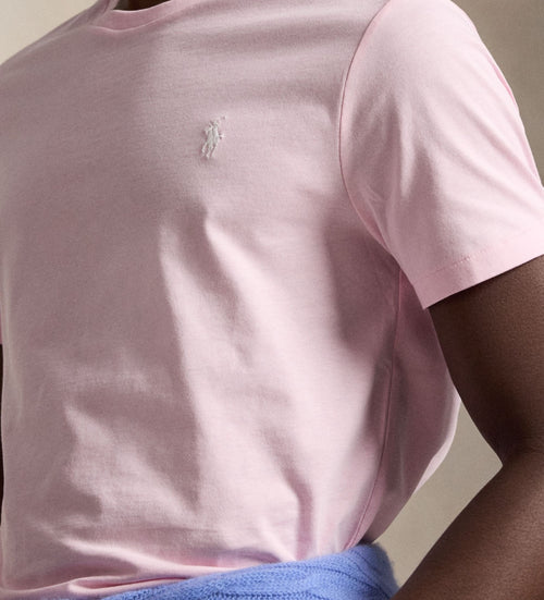 CAMISETA RALPH LAUREN PARA CABALLERO MANGA CORTA ROSADO REF 710671438530