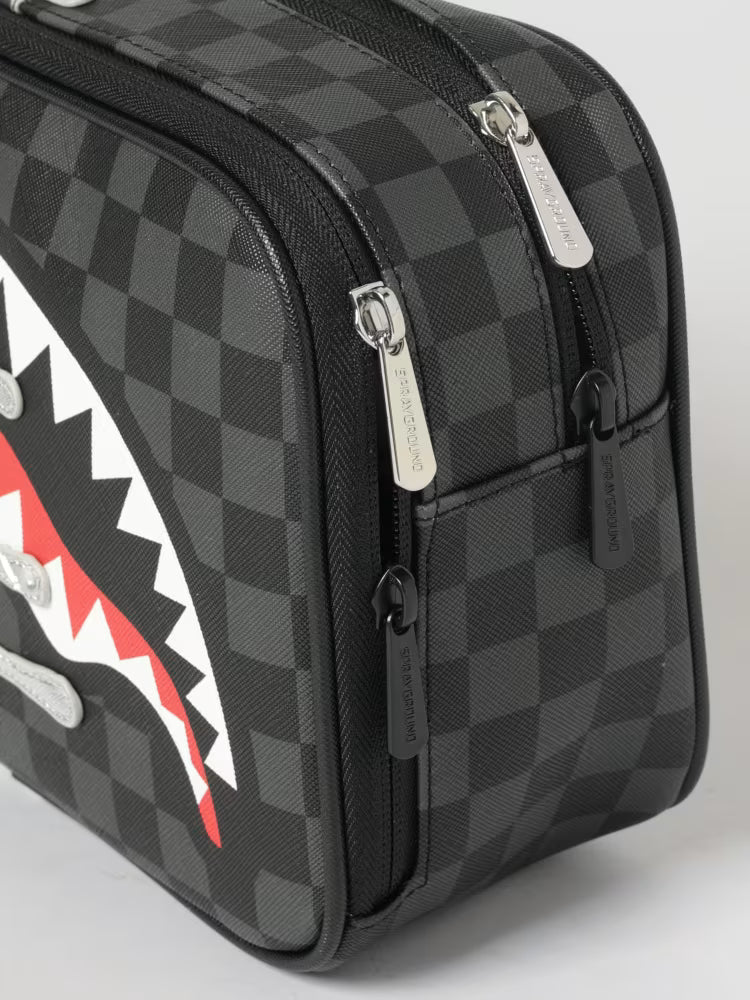 Neceser Silver Side Drip Black Check Sprayground Color Assorted