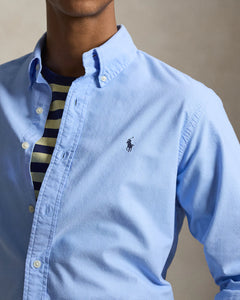Camisa Manga Larga Cubdppcs-Long Sleeve-Sport Shirt Ralph Lauren Para Hombre De Color Azul