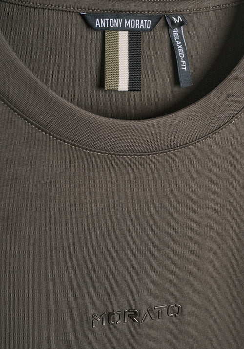 antony morato camiseta de manga corta hombre khaki