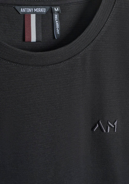 antony morato camiseta de manga corta hombre negro