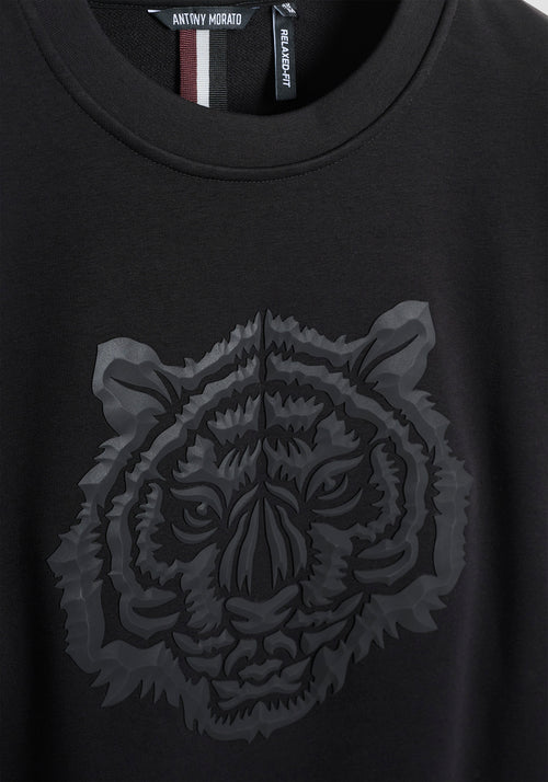 antony morato sudadera hombre negro