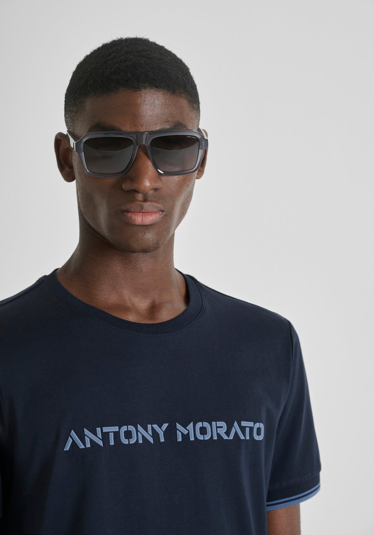 CAMISETAS ANTONY MORATO HOMBRE AZUL MMKS02623-FA100240