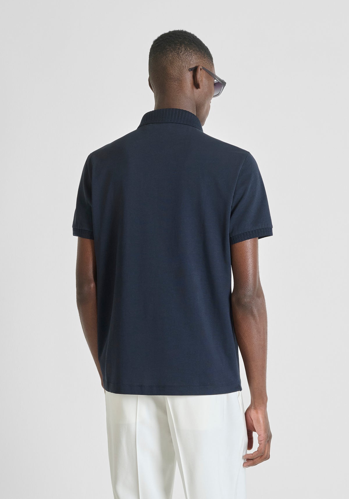 CAMISETA TIPO POLO ANTONY MORATO PARA HOMBRE COLOR AZUL KS02603FA100258