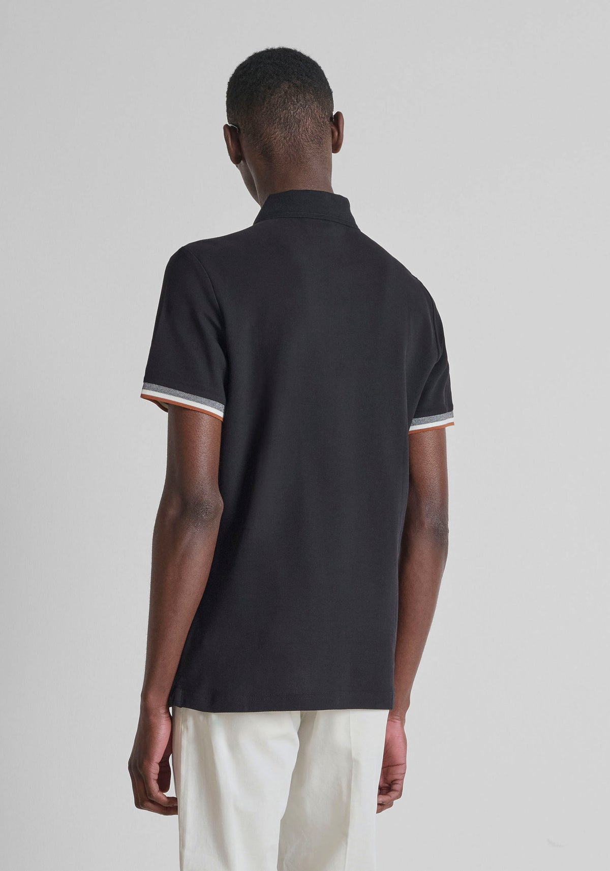 CAMISETA TIPO POLO ANTONY MORATO PARA HOMBRE COLOR NEGRO KS02647FA100270