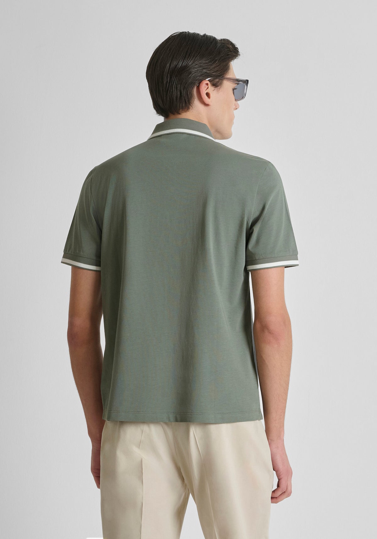 CAMISETA TIPO POLO ANTONY MORATO PARA HOMBRE COLOR VERDE KS02638FA100258