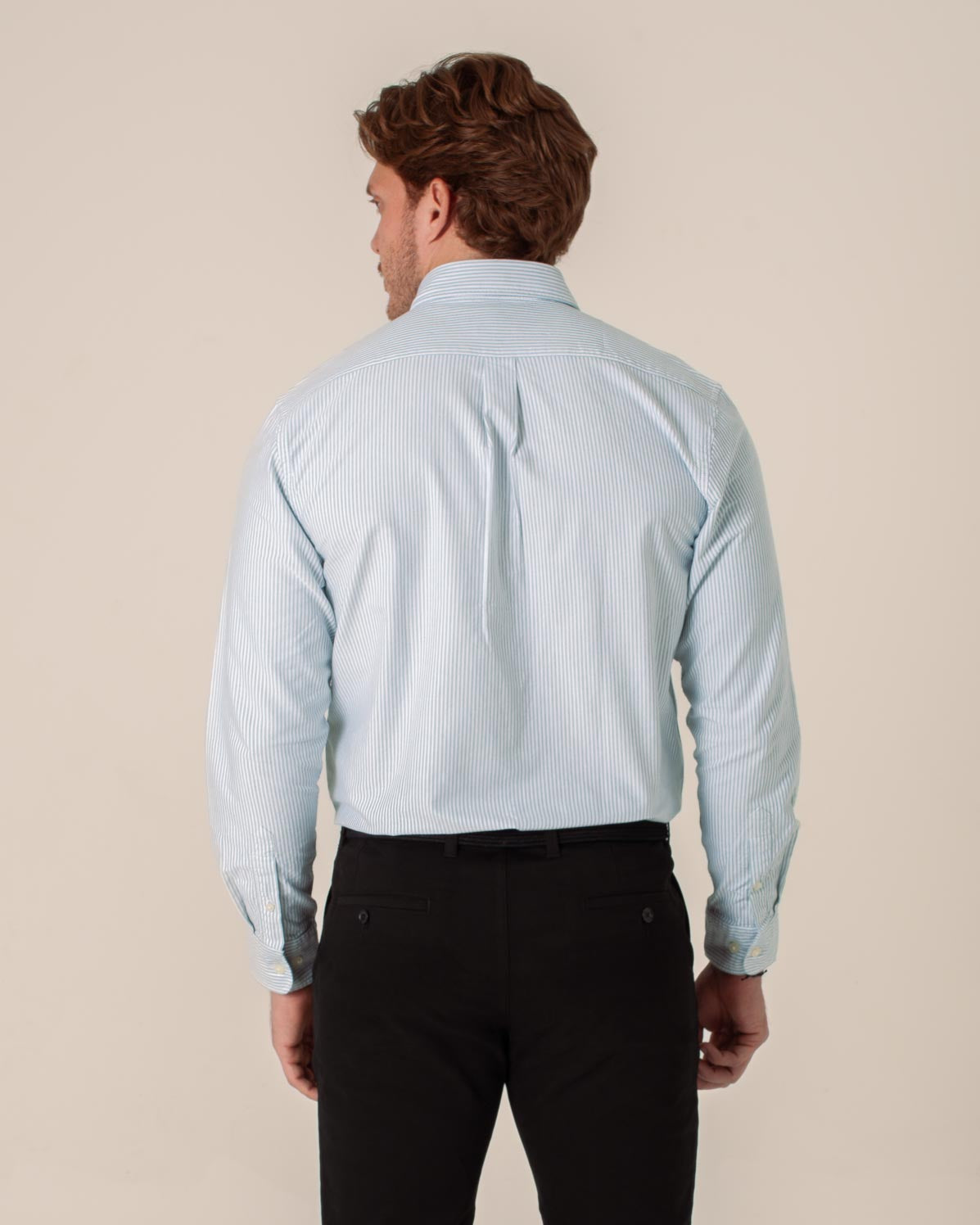 CARVEN CAMISA M/L HOMBRE AZUL CVK04120LTBU