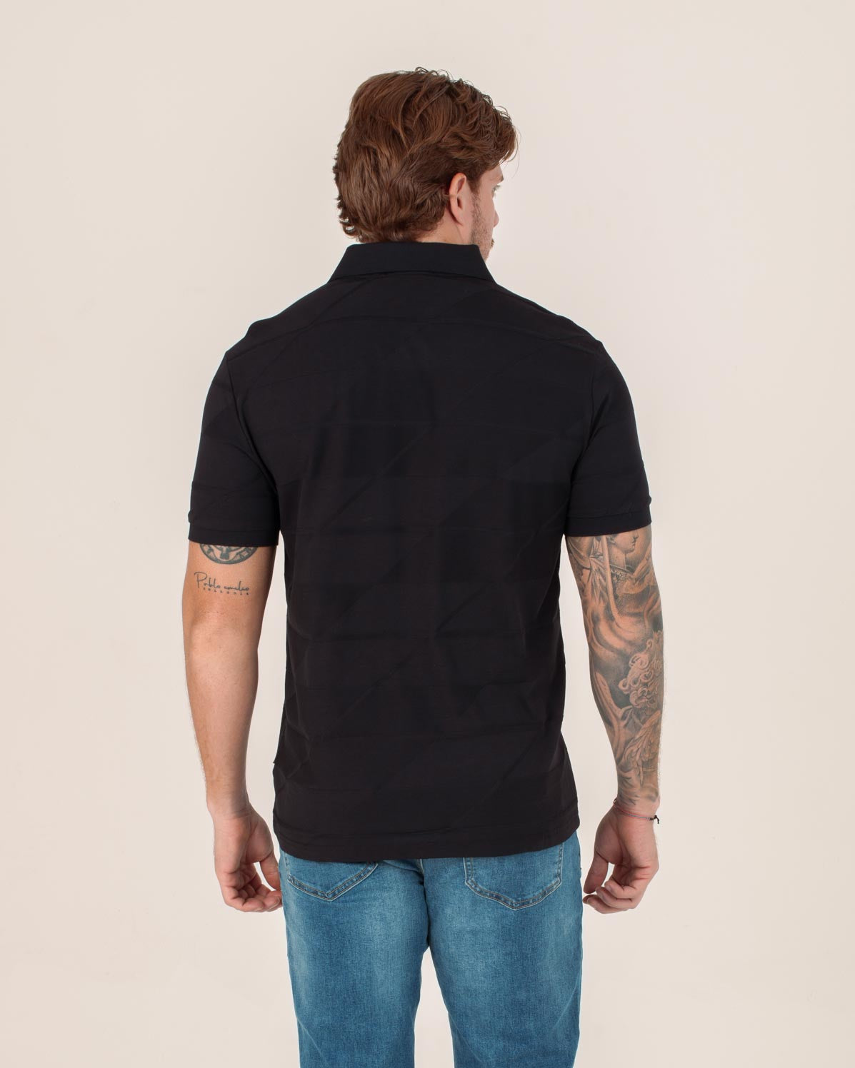 CARVEN POLO HOMBRE NEGRO CVY13207BL