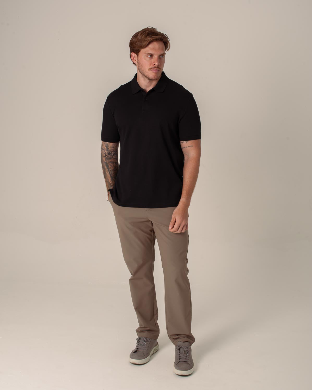 CARVEN POLO HOMBRE NEGRO CVY13593BL